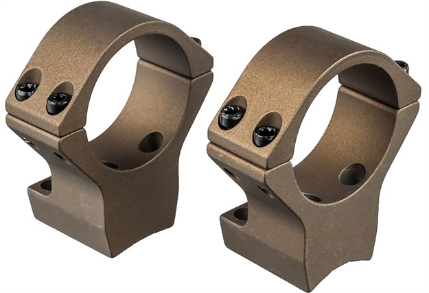 Picture of  Talley Hc750735 Scope Mount/Ring Combo  Burnt Bronze Aluminum 30Mm Tube X-Bolt High Rings Short/Long Action 0 Moa 810301022331