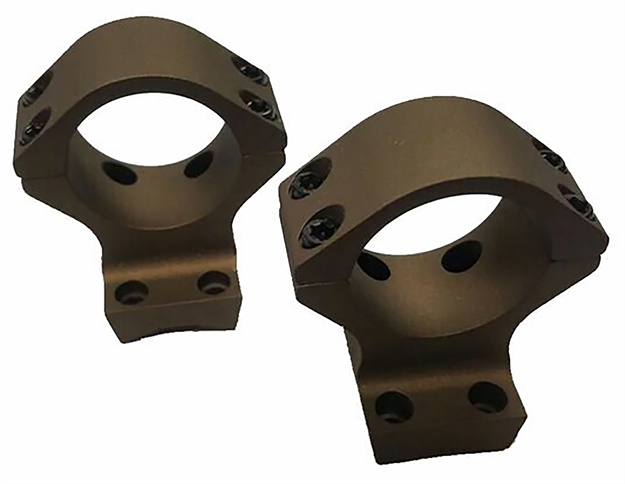 Picture of  Talley Hc940735 Scope Mount/Ring Combo  Burnt Bronze Aluminum 1" Tube X-Bolt Medium Rings Short/Long Action 0 Moa 810301022294