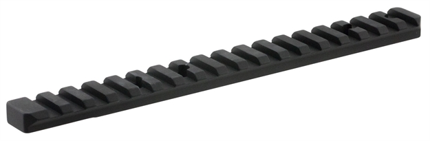 Picture of  Talley Pom252714 Picatinny Rail  Black Anodized Aluminum Tikka T3/T3x Short Action 20 Moa 876430006789