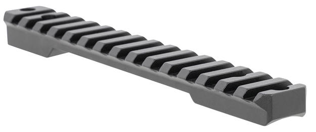 Picture of  Talley Plm258779 Fierce Rivalry Picatinny Rail  Black Anodized Long Action 20 Moa