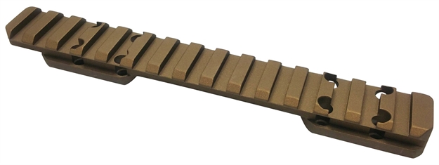 Picture of  Talley Pxmsb735 Browning X-Bolt Smoked Bronze Picatinny Rail  Magnum Action 20 Moa 810301025325