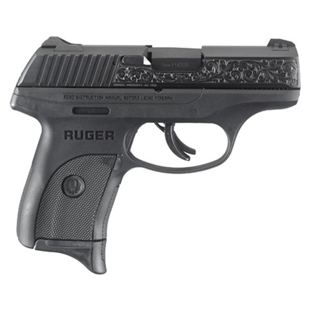 Picture of Ruger Lc9s 9Mm Luger AS 7-Shot Blue Engraved Slide (Talo) <