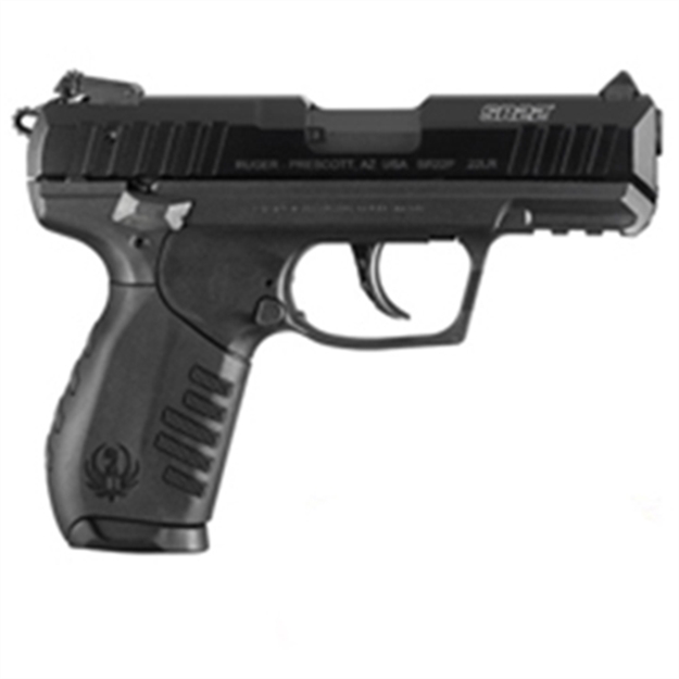 Picture of Ruger Sr22pb 22Lr 3.5" AS 10-Shot Blued/Black Poly(Talo) RUG 3611 736676036110