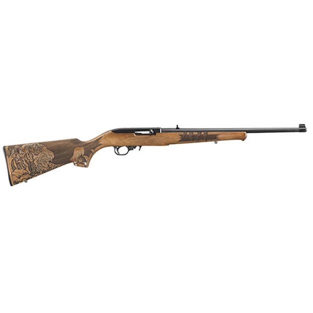 Picture of Talo 10/22 22Lr 18 Blued Walnut Tiger Stock