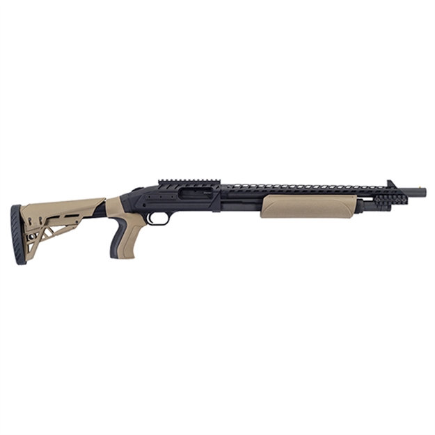 Picture of Mossberg 500 Ati Tactical 12Ga 3" 18.5" 6Rd Blued/Fde (Talo) MOSS 50424
