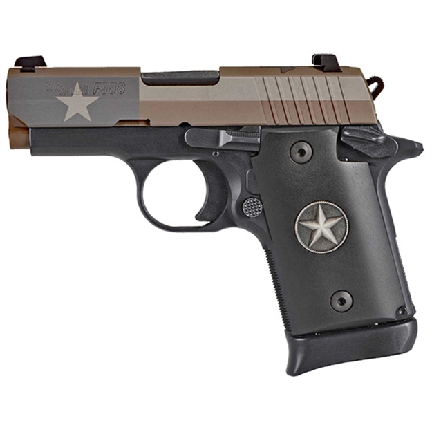 Picture of Talo P938 9Mm 3 Texas Flag Fde 6Rd 7Rd