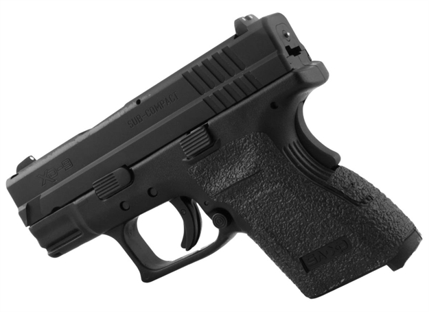 Picture of  Talon Grips 203R Adhesive Grip  Textured Black Rubber For Springfield XD Subcompact 9,40 812308020648