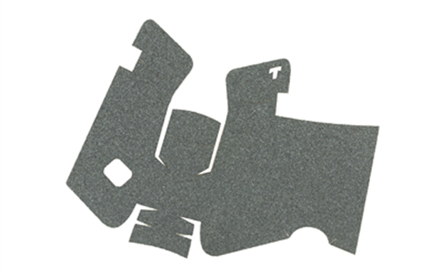 Picture of Talon Grips 379G Adhesive Grip  Compatible W/Glock 17/19X/22/24/31/34/35/37/45/47 Gen5 W/No Backstrap, Black Textured Granulate 370G 812308028439