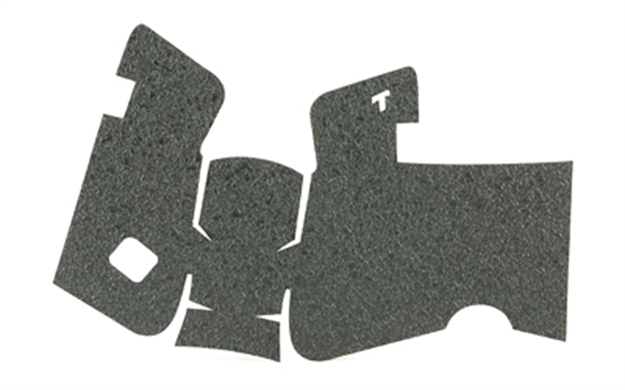 Picture of Talon Grips 383R Adhesive Grip  Glock Gen5 19/23/25/32/38/44 W/Medium Backstrap, Black Textured Rubber 374R 812308028538