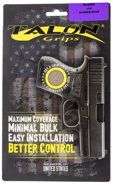 Picture of Talon 501M Ruger Lcp Rubber Adhesive Grip Textured Moss