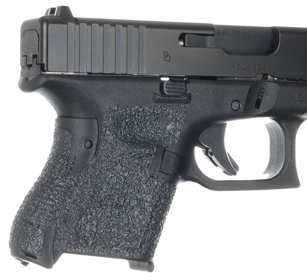 Picture of  Talon Grips Ev03r Adhesive Grip  Textured Black Rubber, Fits Subcompact Glock Gen 5