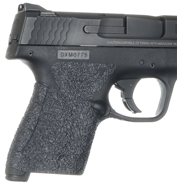 Picture of  Talon Grips Ev05r Adhesive Grip  Textured Black Rubber, Fits S&W Shield, M2.0
