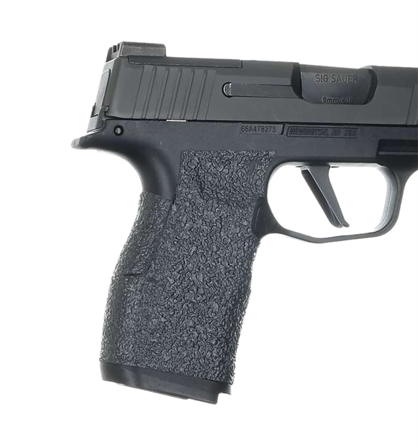 Picture of  Talon Grips Ev12r Adhesive Grip  Textured Black Rubber, Fits Sig P365/P365xl