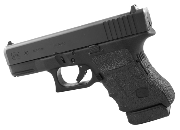 Picture of  Talon Grips 107R Adhesive Grip  Compatible W/ Glock 29Sf/30Sf/30S/36 Gen3, Black Textured Rubber 812308020402