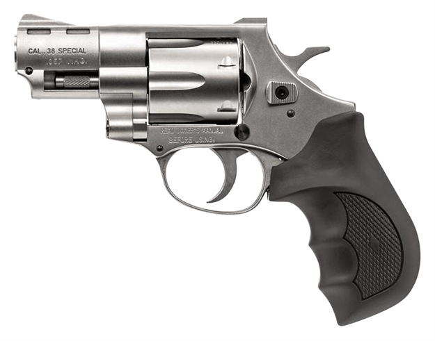 Picture of  Weihrauch Guns 770127 Windicator  357 Mag 6Rd Shot 2" Nickel Steel Barrel & Cylinder W/Aluminum Frame Black Rubber Grip