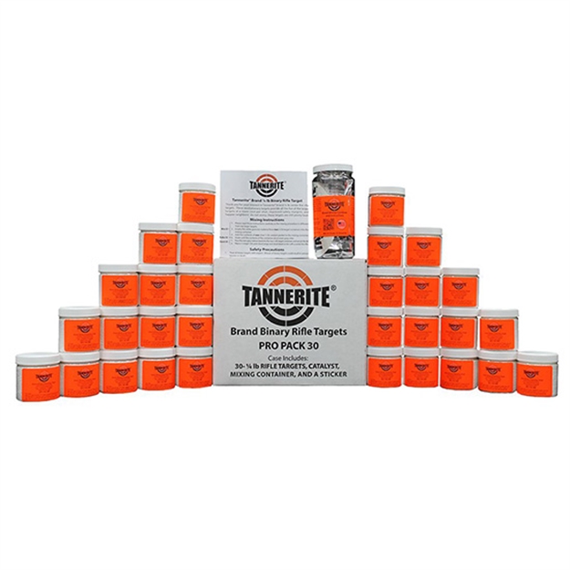 Picture of  Tannerite Pp30 1/4 Pound Target  Impact Enhancement Explosion White Vapor Rifle Firearm 0.25 LB 30 Targets