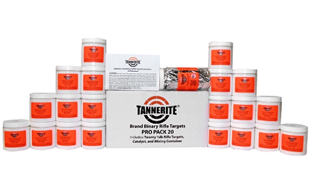 Picture of  Tannerite Pp20 Pro Pak  Impact Enhancement Explosion White Vapor Centerfire Rifle Firearm 0.50 LB 20 Targets