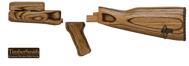 Picture of Tmbsmth Ak47 Wood Stk Set(Brwn Lam)