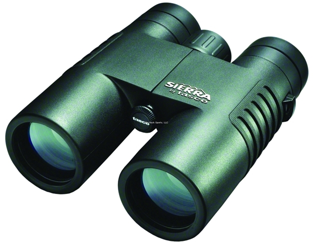 Picture of Tasco BY Bpo Sierra Binoculars, 10X42mm, Roof Prism, Black, 293 FT Fov @ 1000 YD