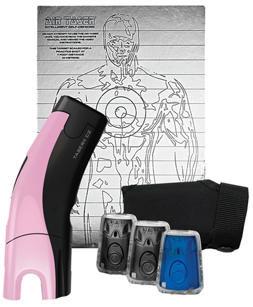 Picture of Taser International, Inc. C2 Gold Kit Pink 2Lc 1Tc