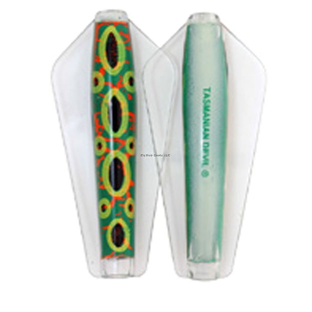 Picture of Tasmanian Devil Devil Lure, 1/2 Oz, 14G, Bleeding Frog Uv, Floating