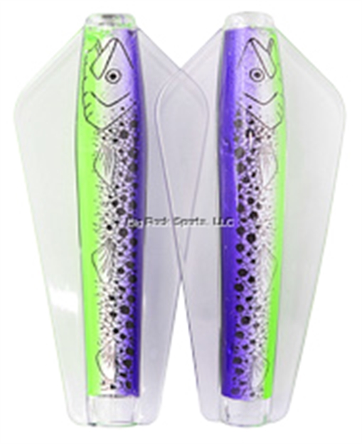 Picture of Tasmanian Devil Devil Lure, 1/2 Oz, 14G, Purple Haze UV