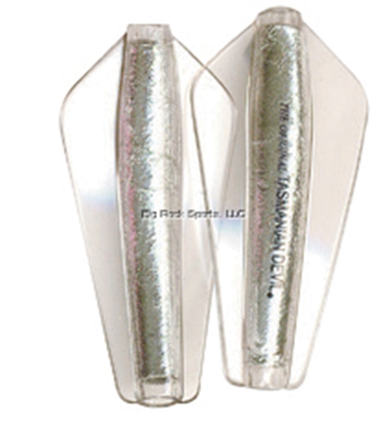 Picture of Tasmanian Devil Devil Lure, 1/2 Oz, 14G, Silver Bullet, Floating