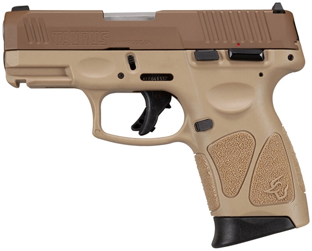Picture of Tau G3c 9Mm 3.26 Coyote Tan Slide Fde Frame 3 10 1G3C93ETMA