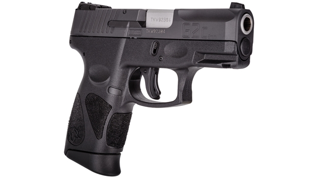 Picture of Taurus G2c Semi Auto Pistol, 9Mm, Compact, Matte Black, 3.25" Bbl, Polymer Grip, 12 +1 Rnd, Extra Mag, Adj Rear 1-G2C931-12