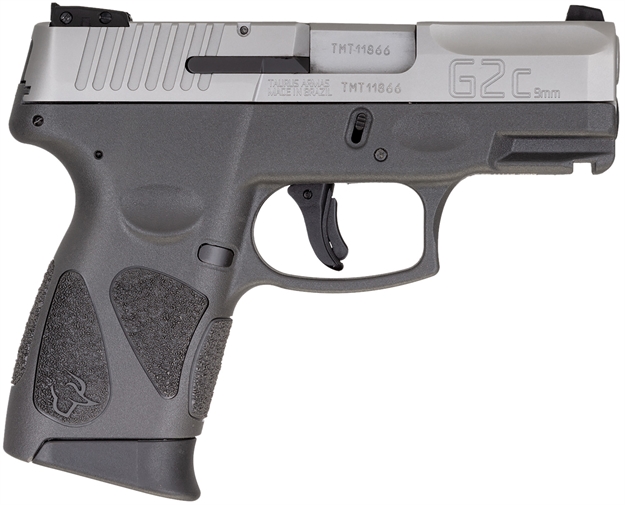 Picture of Taurus G2c 9Mm Compact 3.26" Ss/Grey FS 2/12Rd 1-G2C939-12G