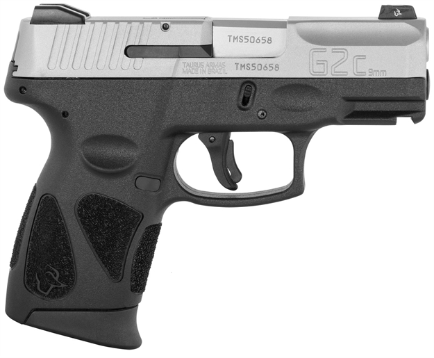 Picture of Taurus 1G2c939ns10 G2c  9Mm Luger 3.20" 10+1 Black Stainless Steel Black Polymer Grip
