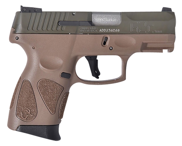 Picture of Taurus G2c 9Mm OD Grn/Brown 3.2" 12+1 1-G2C93B-12B
