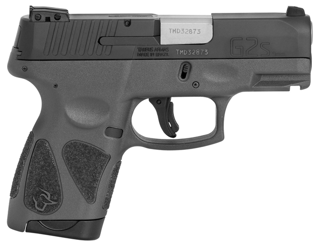 Picture of Taurus 1G2s931g G2s  9Mm Luger 3.26" 7+1 Gray Black Carbon Steel Gray Polymer Grip