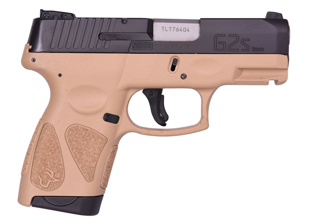 Picture of Taurus G2s 9Mm Blk/Fde 3.2" 7+1 1-G2S931T 725327616306