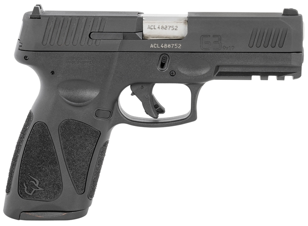 Picture of Taurus 1G3b94110 G3  9Mm Luger 10+1 4" Barrel, Black Finish Picatinny Rail Frame, Serrated Matte Black Tenifer Steel Slide, Polymer Grip Includes 2 Mags 1-G3B941-10 725327626480