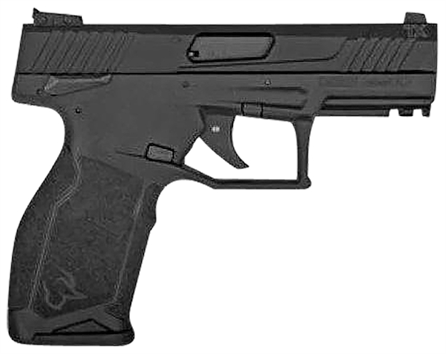 Picture of  Taurus 1Tx22141tks Tx22  22 LR 16+1 4.10" Matte Black Steel Threaded Barrel, Black Anodized Serrated Slide, Polymer Frame W/Picatinny Rail, Ergonomic Polymer Grips 725327938392