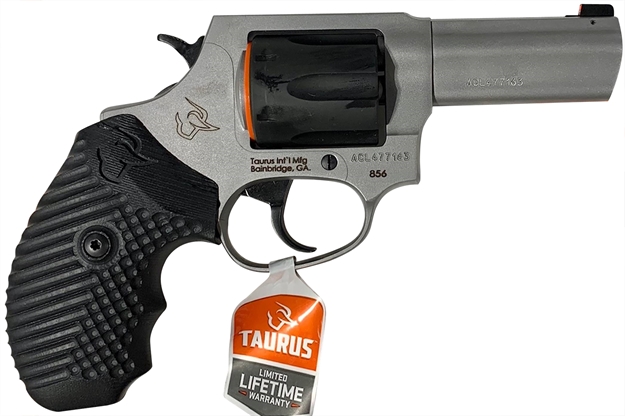 Picture of Taurus 2-85635Nsvz06 856 Defender 38 Special +P 6Rd 3" Matte Black Cylinder Matte Stainless Steel Frame & Barrel Black VZ G10 Grip