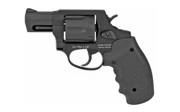 Picture of  Taurus 2-856021Ulvl 856 Ultra-Lite 38 Special 6Rd 2" Matte Black Cylinder & Barrel Matte Black Anodized Aluminum Frame Black Polymer Grip W/Viridian Laser 725327932079