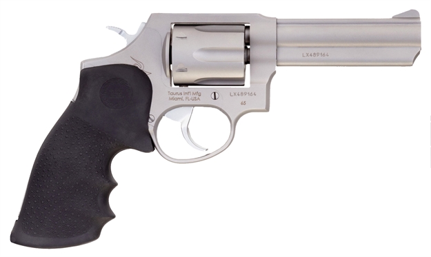Picture of Taurus 65 357Mag 4 Matte SS FS 6Rd Hogue Grip