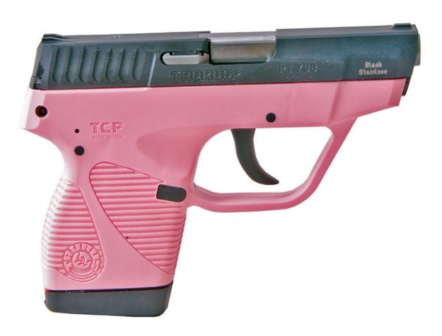 Picture of Taurus 738 Tcp 380 BK SS Pnk Frame