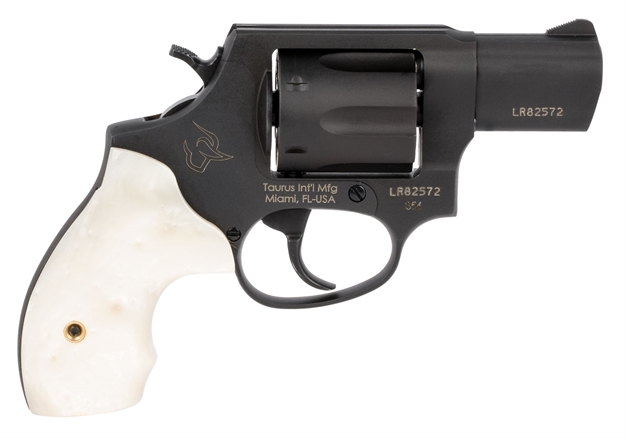 Picture of Taurus 856 38 Special 6 Round 2" Matte Black Anodized White Pearl Grip