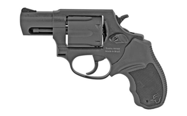 Picture of Taurus 2-85621-Ma 856 *Ma Compliant Small 38 Special +P 6 Shot 2" Matte Black Alloy Steel Barrel, Cylinder & Frame, Black Rubber Grips, Transfer Bar Safety, Exposed Hammer 285621MA 725327937661