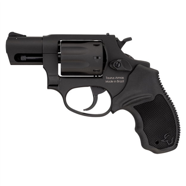 Picture of  Taurus 2942M021 942  22 Wmr 8Rd 2" Barrel, Overall Matte Black Finish Steel & Finger Grooved Black Polymer Grip
