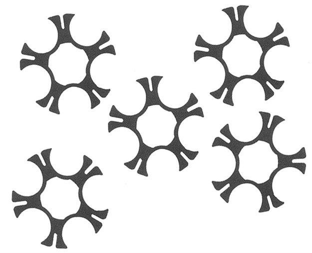 Picture of  Taurus 50009 Stellar Full Moon Clip 9Mm Luger 5 RD Revolver 5 Pack Steel Black Finish