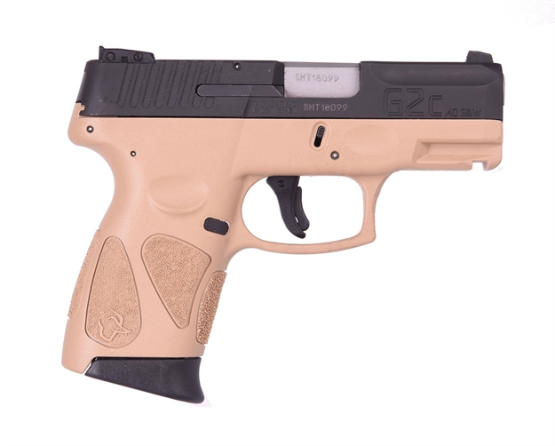 Picture of Taurus G2c 40S&W Blk/Fde 3.2" 10+1  # 1-G2C4031-10T 725327616115