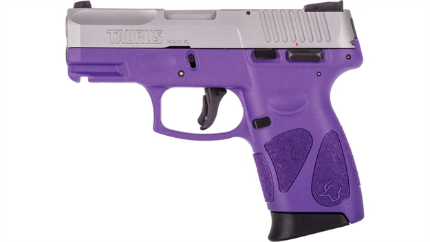 Picture of Taurus G2c Semi Auto Pistol 9Mm Dark Purple, SS 3.2" Bbl 2-12Rd 1-G2C939-12DP