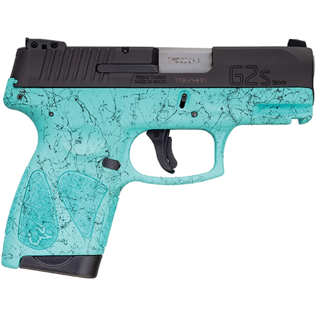 Picture of Taurus G2s 9Mm 3.26 Cyan Splatter Paint Frame