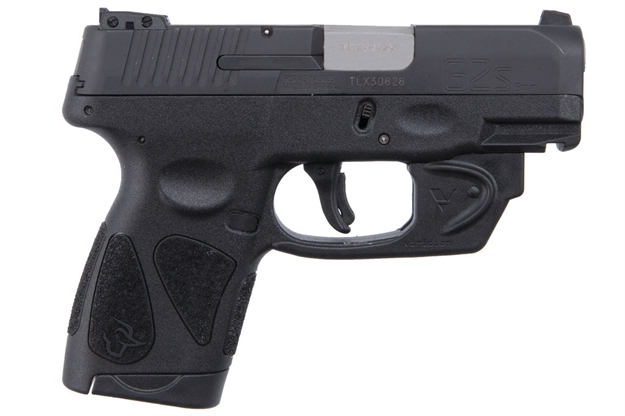 Picture of Taurus G2s 9Mm Luger Single 3.25" 7+1 Viridian Laser Black Polymer Grip Black Frame Black Carbon Steel Slide