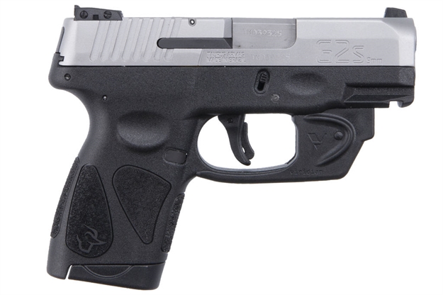 Picture of Taurus G2s 9Mm Luger Single 3.25" 7+1 Viridian Laser Black Polymer Grip Black Frame Stainless Steel Slide