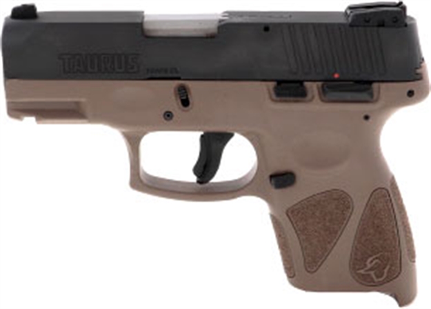 Picture of Taurus G2s Slim 9Mm 7-Shot 3-Dot Adj. Brown/Black Poly